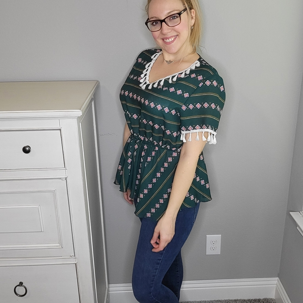 Shein Peplum Top
